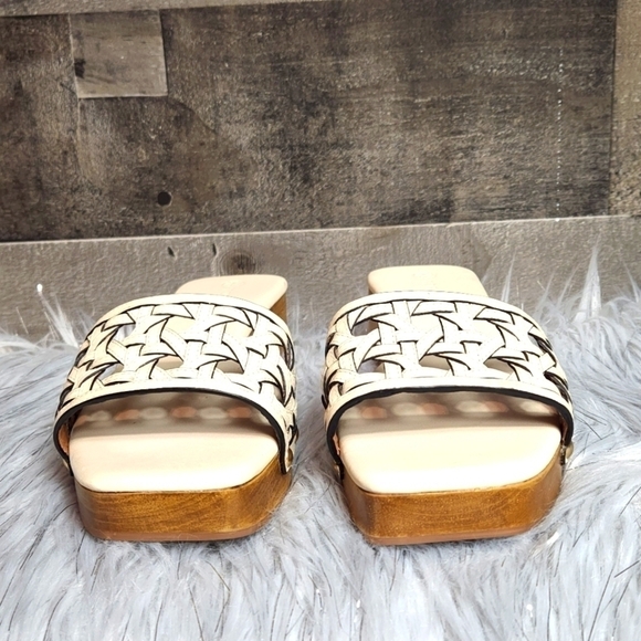 Host Post 🎉 New Tory Burch BASKET-WEAVE CLOG - Picture 6 of 13
